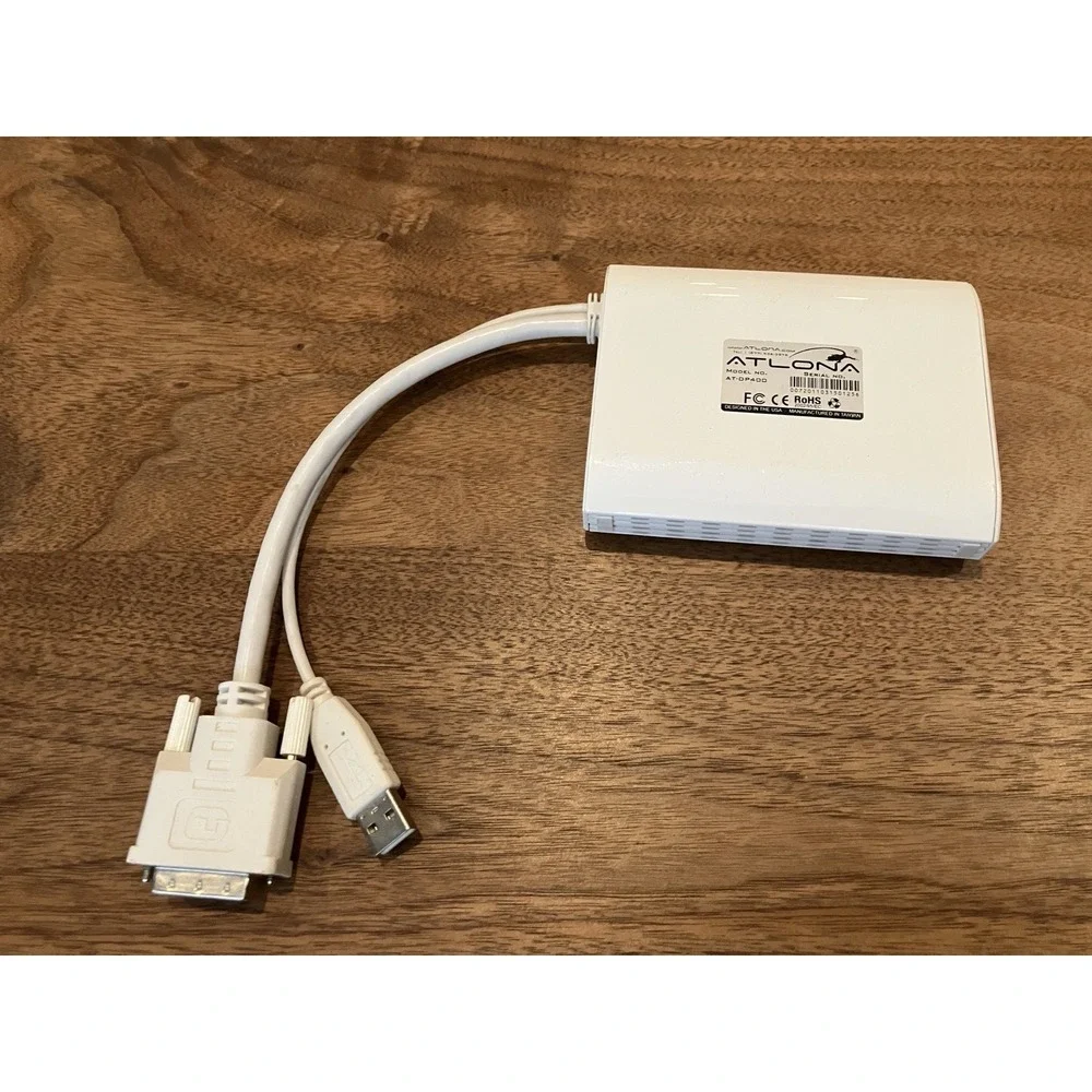 ATLONA‎ AT-DP400 Mini Display Port Apple Cinema Display Computer PC Monitor